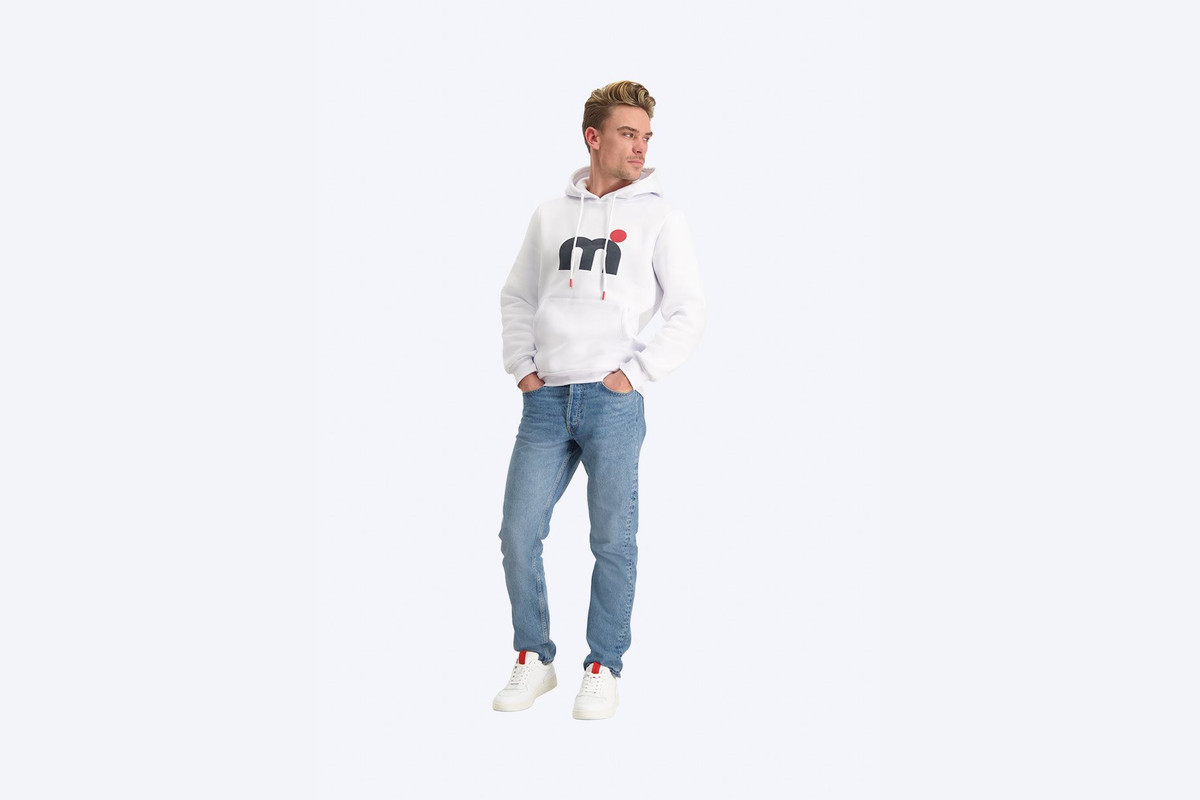MISTRAL SORRENTO CLASSIC SOFT TOUCH HOODY White