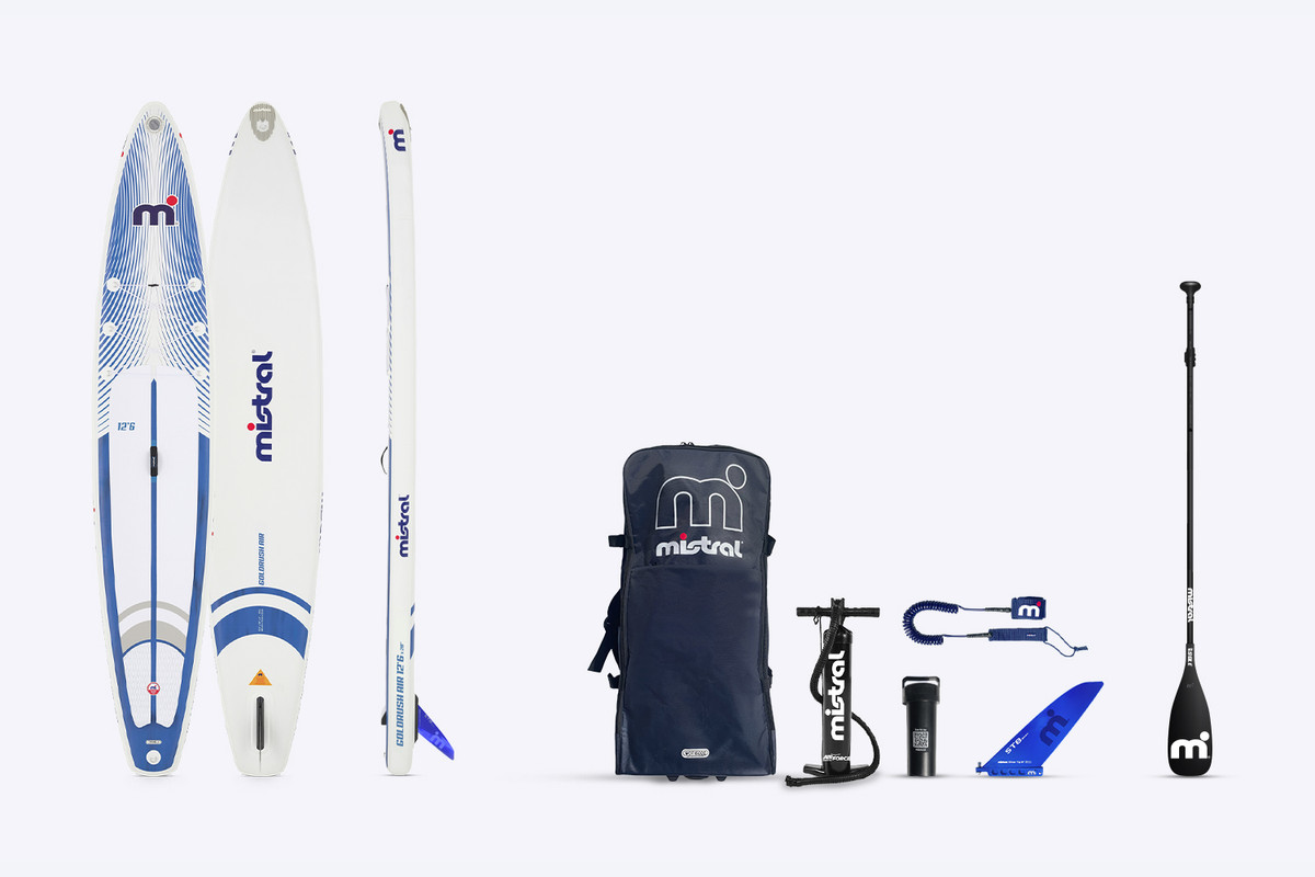 Gold Rush Air 12 6 Inflatable SUP set