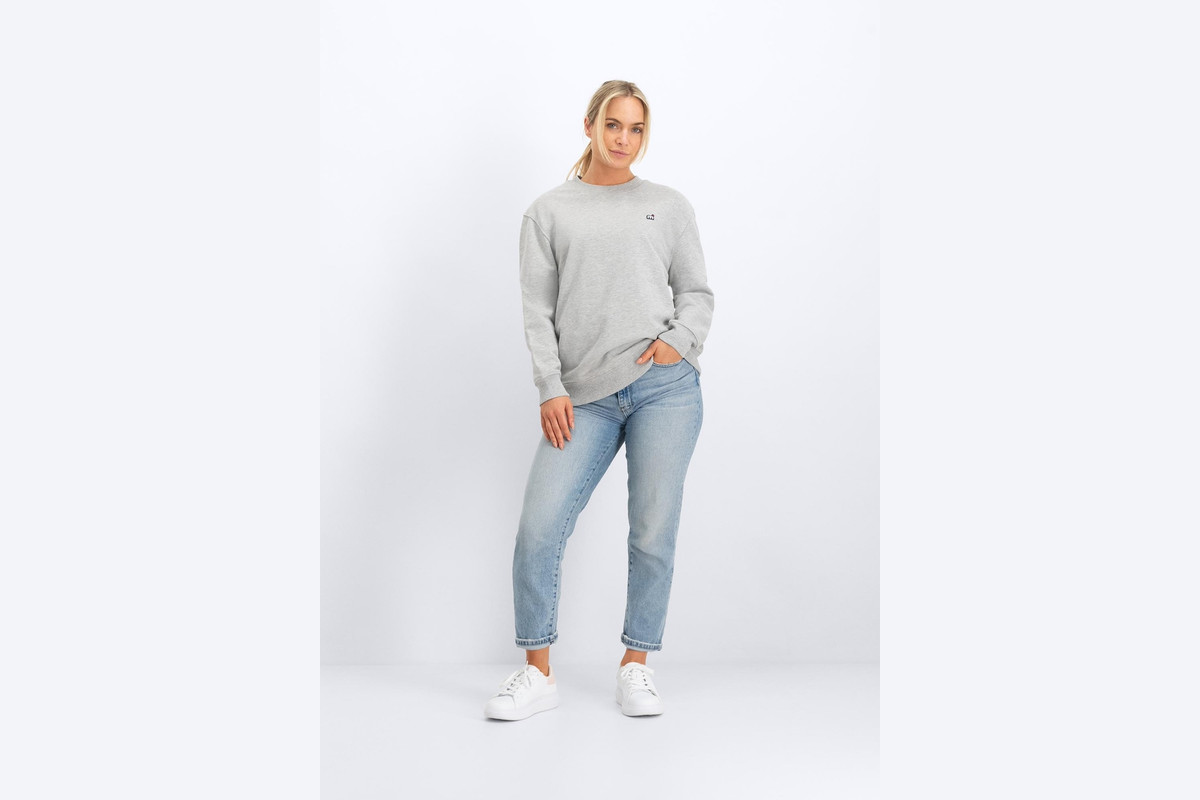 Marl grey sweatshirt shop