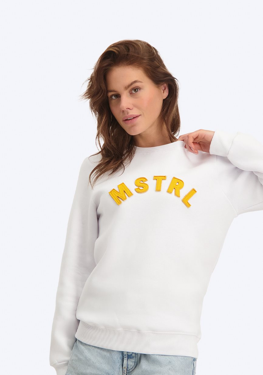 White crewneck sweatshirts hot sale
