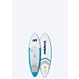 Mistral SEASPRAY 8'2 HARDBOARD - SUPSURF SUP Hardboard sup surf Blue white front and back