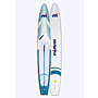 Mistral VANQUISH 14' X 26" HARDBOARD - SUP COASTAL CRUISING SUP Hardboard Blue white front and back