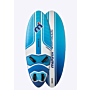 Mistral Quikslide 130L – Freeride - Hybrid - Windsurfbrett Windsurfbrett 130 Liter blaue Vorder und Rückseite