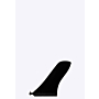 Mistral SUP 9" (PLASTIC) FIN FOR UNIVERSAL US FIN BOX SUP Accessoires Black Front 