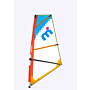 Mistral 3M Windsurf - Rig für Kinder – passend für 8 mm Gewinde oder Mastschiene 3 meter blau rot orange gelb weiß Vorderseite