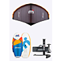 Rapide 99L Wing foil Board + 'Sabre' 1700 hydrofoil + 4m Wing