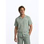 Cruz Linen Shorts - Sage Green
