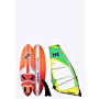 Mistral  QUIKSLIDE 110L + ZONDA 6.5M windsurfboard zonda sail 110 liter 6,5 meter red orange green yellow complete set 