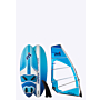 Mistral  QUIKSLIDE 130L + ZONDA 7.8M windsurfboard zonda sail 130 liter 7,8 meter blue white complete set 