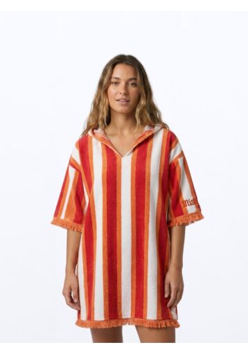 Ocean Towel Dress Stripe - Butter Yellow