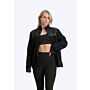 Mistral Palma Unisex Polar Without Lining vest unisex men and women black red orange front open zipper