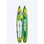 Mistral ADVENTURIST 12’6 HARDBOARD - SUP CRUISING / TOURING SUP Hardboard Green front and back