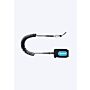 Mistral 8' Coiled Ankle Leash SUP Zubehör schwarz Vorderseite