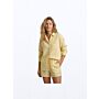 Melanie Linen Shirt - Butter Yellow