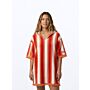 Ocean Towel Dress Stripe - Golden Amber
