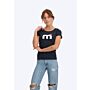 Mistral  MISTRAL SCALEA LADIES TEE SINGLE JERSEY - NAVY t-shirt women shirt white red logo navy blue front
