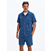 Bodhi Towel Shirt - Navy Blue
