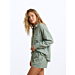 Melanie Linen Shirt - Sage Green