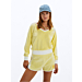 Victoria Terry Towel Shorts - Butter Yellow