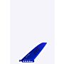 Mistral SUP Fin Silberspitze 8" Polycarbonat - unkrautfreies Renn / Touren SUP Zubehör Blaue Vorderseite