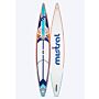 Mistral M-GLIDE 14' INFLATABLE - SUP / TOURING / CRUISING Inflatable SUP board Blue orange front and back
