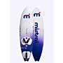 Mistral Chameleon SX ( Custom ) 93L – Wave - Windsurfbrett Windsurfbrett Zonda Segel 93 Liter blau lila weiß Vorder und Rückseite