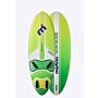 Mistral Quikslide 120L – Freeride - Hybrid - Windsurfbrett Windsurfbrett 120 Liter grüne Vorder und Rückseite