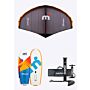Mistral Tempest 90L Wing Foil Board + Sabre Mistral 1700 Hydrofoil + 5M Wing Foil Set Wingfoil 90 Liter 5 Meter Blau Orange Weiß Grau Orange Komplettset Übersicht