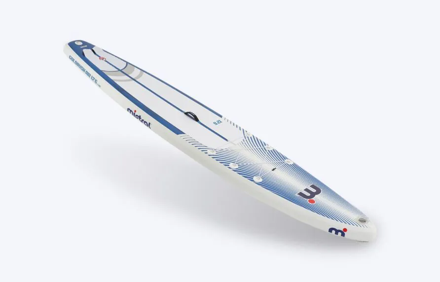 I-MOD Racing SUP Boards : GOLD RUSH Air 12'6 x 28″ Paddle