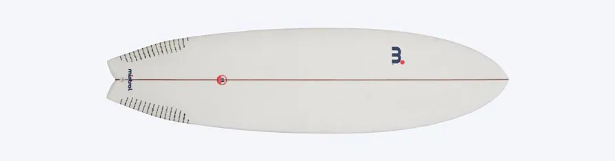 Stories Marea 7'2 - mini mal custom surfboard | MADE TO ORDER