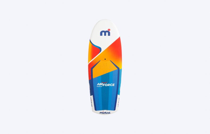 Mistral TEMPEST 90L - WING FOIL HARDBOARD Foil board Wingfoil 90 liter Blue orange white front