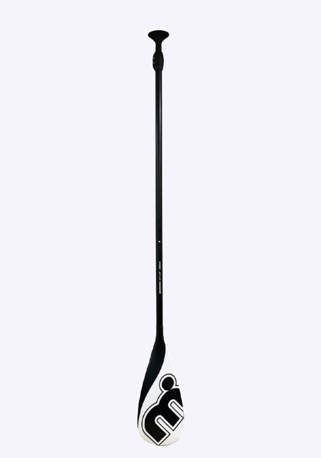 Mistral MEHERIO SUP PADDLE 3 PIECE / ADJUSTABLE / ALU / POLYCARBONATE - RECREATIONSUP Paddle 3 piece 3pce 3pc Black white Front complete