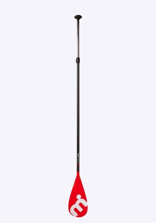 Mistral Motu SUP PADDLE 2 PIECE / ADJUSTABLE / CARBON COMPOSITE - RECREATION (RED)SUP Paddle 2 piece 2pce 2pc Red Front complete 