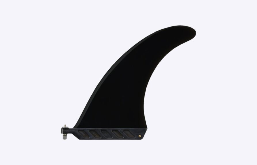 Mistral SUP 8" ( PLASTIC ) FIN FOR UNIVERSAL US FIN BOX SUP Accessoires Black Front 