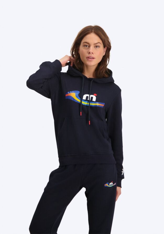 Mistral Alicante Unisex Hoody - Navy hoodies men and women navy blue front