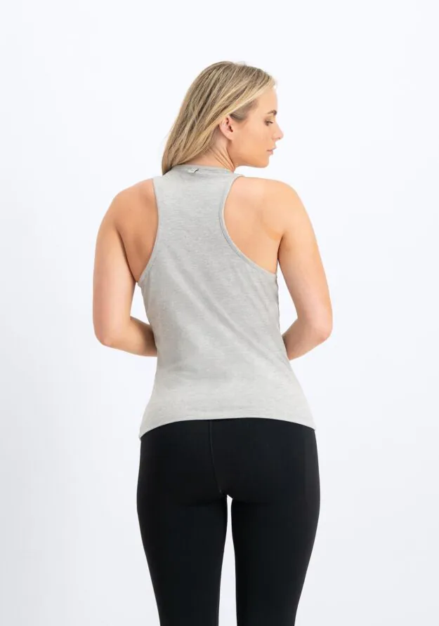 トップス Bijoux grey tanktop Dark grey melange TT Wool blend singlet | Women | T-shirts