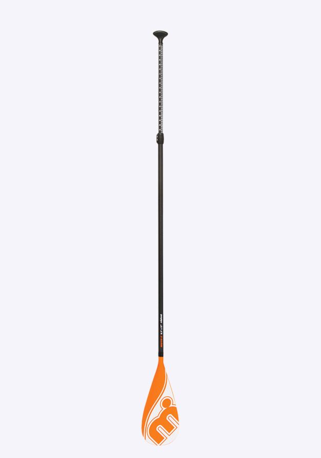 Mistral Motu SUP PADDLE 2 PIECE / ADJUSTABLE / CARBON COMPOSITE - RECREATION (ORANGE)SUP Paddle 2 piece 2pce 2pc Orange Front complete
