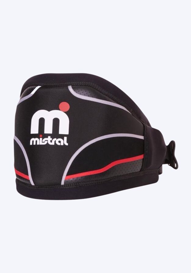 Mistral Harness 2022 Windsurfzubehör schwarze Vorderseite