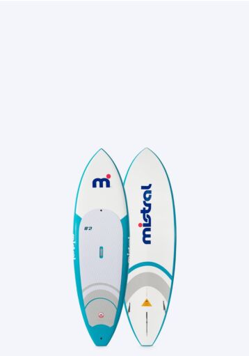 Mistral SEASPRAY 8'2 HARDBOARD - SUPSURF SUP Hardboard sup surf Blue white front and back