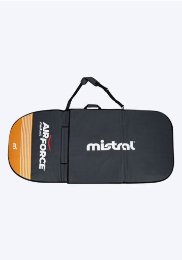 Mistral Wing Folienboard Tasche TASCHE Folienboard Foiling Zubehör schwarz orange Vorderseite