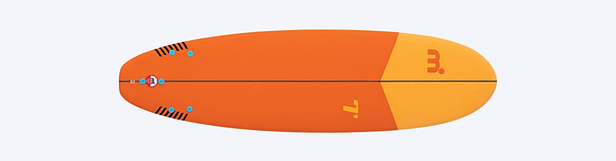Stories Bahia 7'0 - Soft Top mini mal surfboard | People of the Oceans