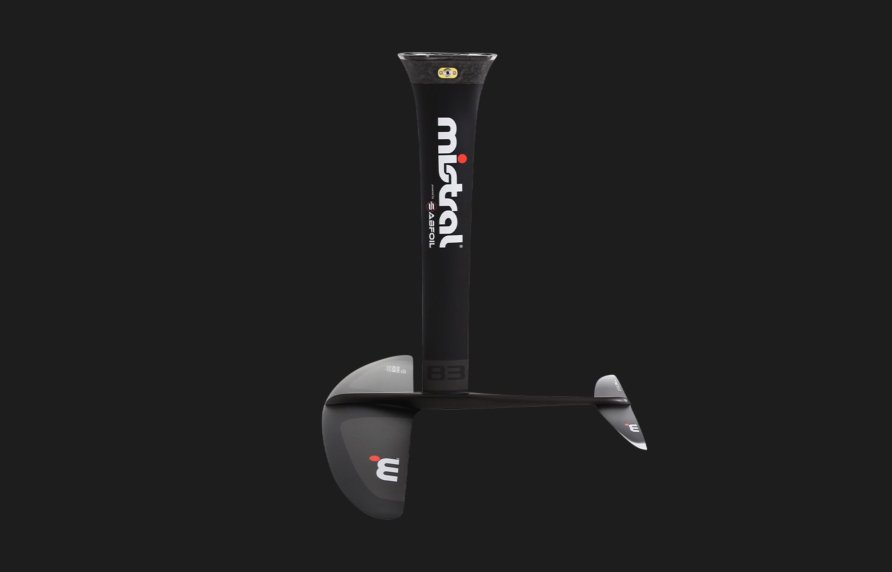 Mistral Sultan Mistral / SAB Hydrofoil 1747 / M83 / F70 - SET Hydrofoil Wingfoil Schwarze Seite
