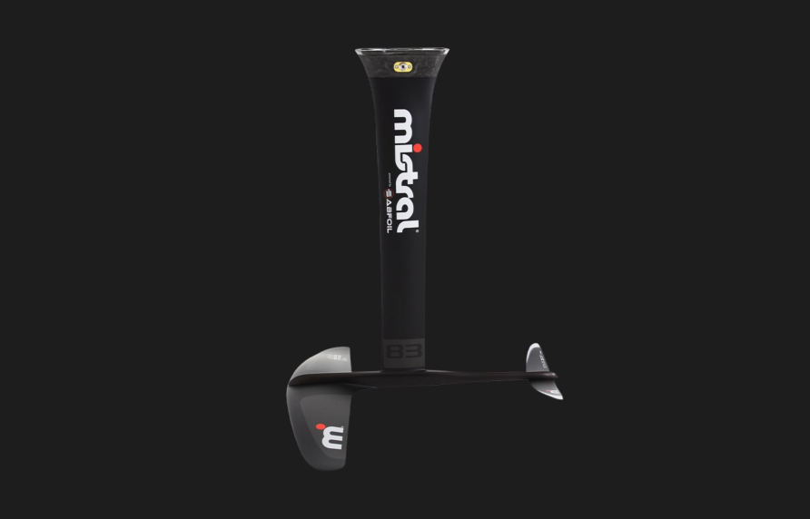 Mistral SULTAN MISTRAL /  SAB HYDROFOIL 1100 / M83 / F70 - SET Hydrofoil Wingfoil Black side 