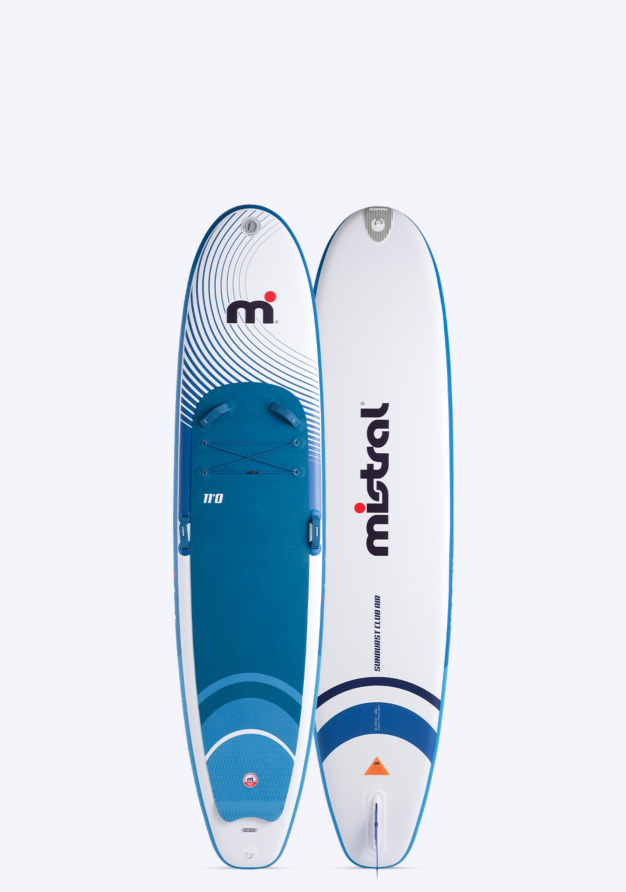 Stories Sunburst Club Air 11'0 - Classic-shaped inflatable SUP set
