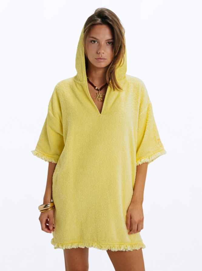 towel dress Six Fashionable Ways to Wear Your Turkish The Loomia Made from ribbed terry with a brushed interior Ladies 100% Cotton Terry Cloth