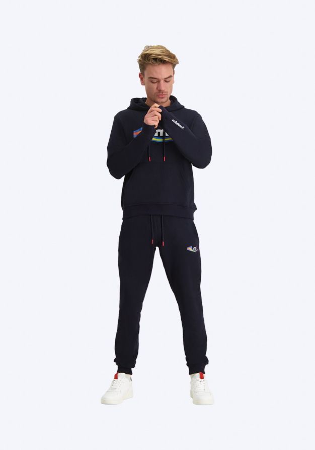 Mistral Sallent Unisex Sweatpant – Marineblaue Hose dunkelblaue Vorderseite