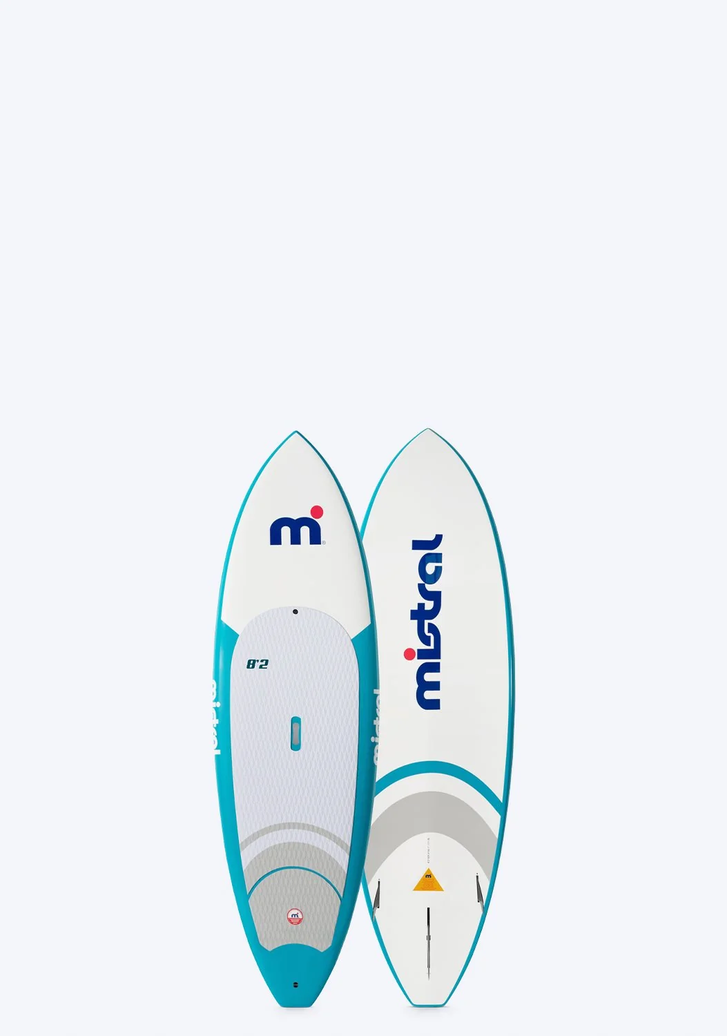 Mistral SEASPRAY 8'2 HARDBOARD - SUPSURF SUP Hardboard sup surf Blue white front and back