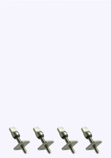 Viti per alette SUP con piastra - set (4)