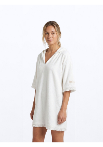 Ocean Towel Dress - Crispy White