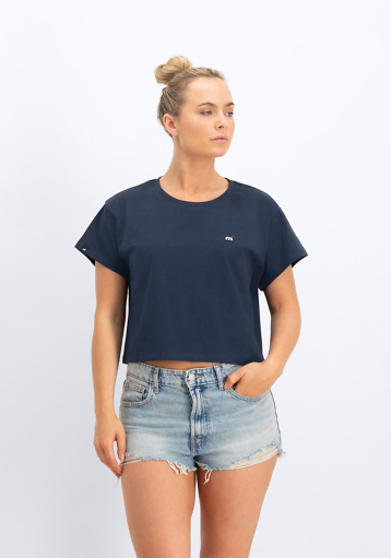 Valbonne - Cropped Tee - Outer Space